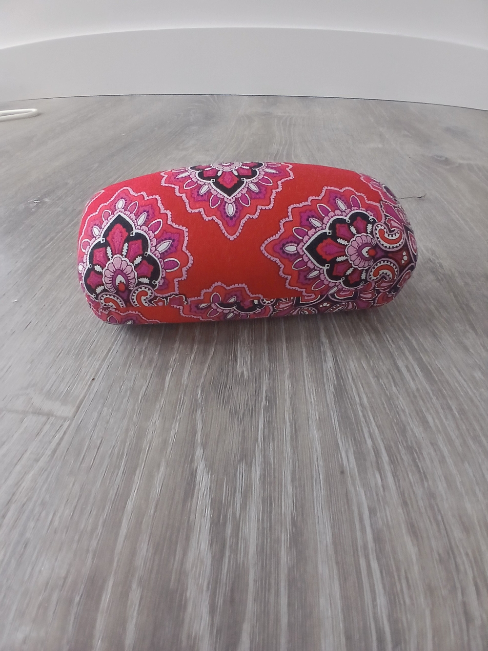 Vera Bradley Red Pink Patterned Sunglass Case